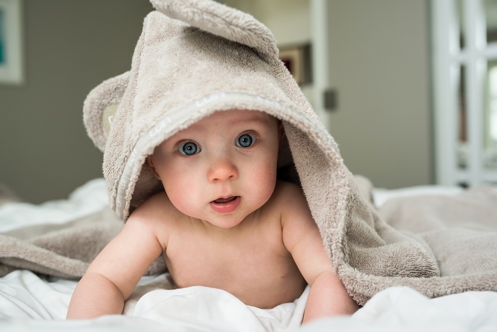 Beroemdheid Vooruitgang Tirannie Baby & Cape Handdoek - Zand - 0-5 jaar