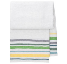 LEWA - Bath & Beach towel - yellow / green - 95x180