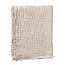 Klippan DUO - Cotton throw - beige - 130x170