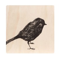 Miiko - BIRD - Sous-verre Oiseau - bois de bouleau - 10x10