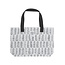 RUUSU X HVITTRÄSK - Bag - white/grey - 37x54