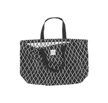 PUIKKO - Bag - black/white - 40x60