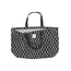 PUIKKO - Bag - black/white - 40x60