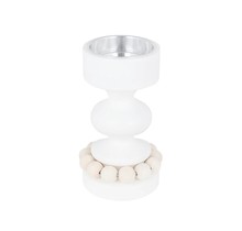 PRINSSI - Candle Holder - White - 12,5x5cm