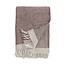 Klippan HARALD - wool throw - brown/beige - 130x200