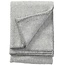 Klippan DOMINO  - plaid en laine - gris clair - 130x180