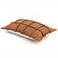 Miiko (FI) Väre - cushion, brown leather, felt back - 37x60