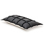Miiko (FI) Väre - cushion, black leather, felt back - 37x60