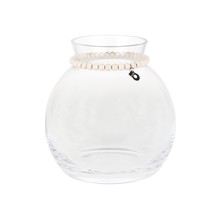 KUPLA BIG VASE - Glass vase - Clear glass - 20x22cm