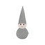 BUTOIR DE PORTE - SAUNA ELF - gris - 750g - 25x17