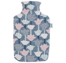 TULPPAANI - Hot Water Bottle - Rose/Blue