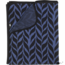 PAAPII PLAIT - organic cotton plaid - black/blue - 145x180