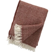 STELLA - Wool Plaid - Rust - 130x200