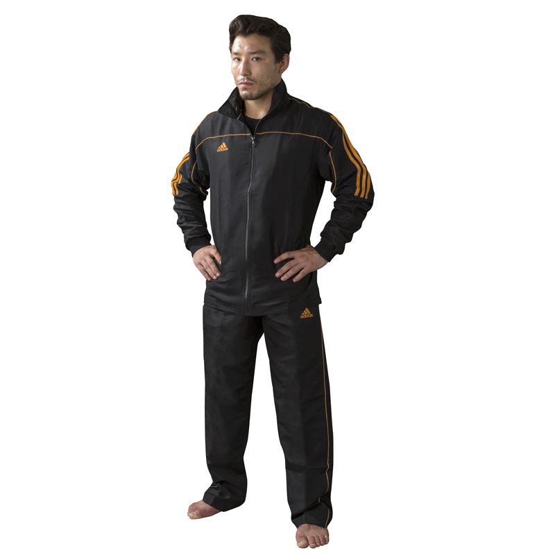 Adidas adidas Team Track Trainingsbroek Zwart/Oranje 140 Adidas adidas Team Track Trainingsbroek Zwart/Oranje 140