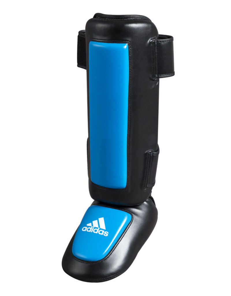 Adidas adidas Pro Style scheenbeschermers Zwart/Blauw XXL