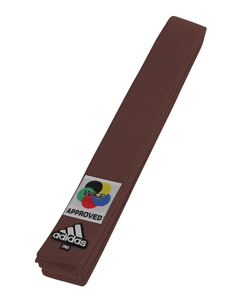 Adidas adidas Karateband Elite WKF Logo 45mm Bruin