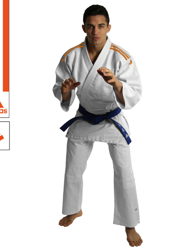 Adidas Adidas Judopak J350 Club Wit/Oranje