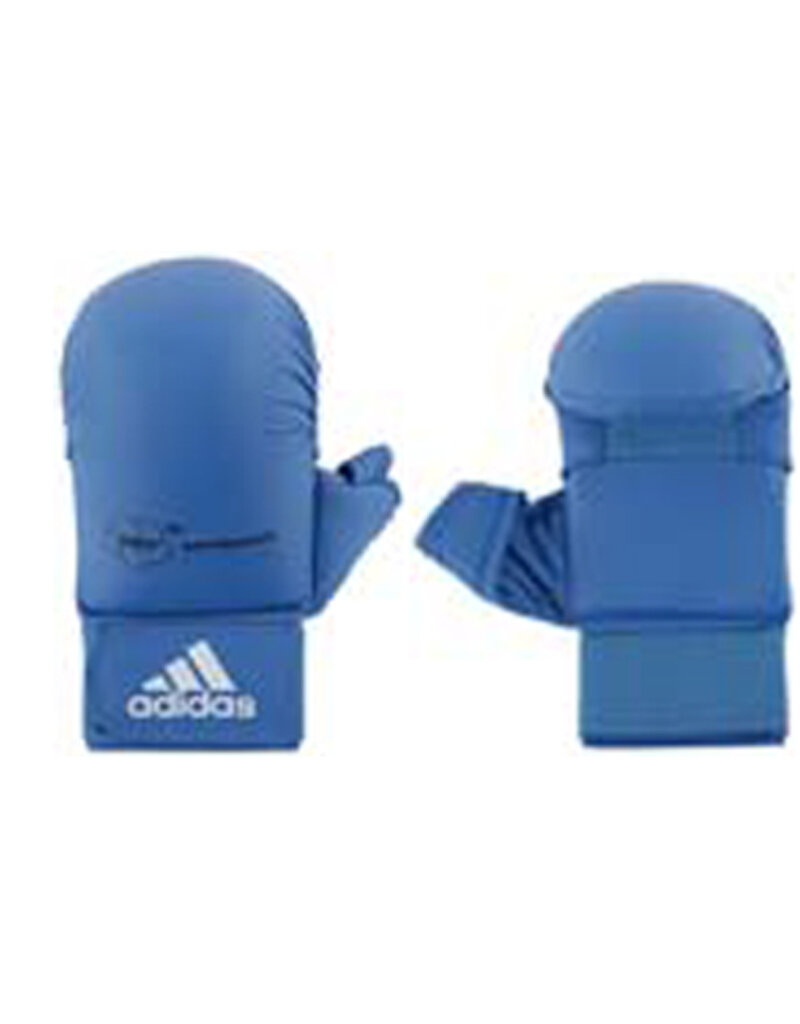Adidas adidas WKF Karatehandschoen Met Duim Blauw