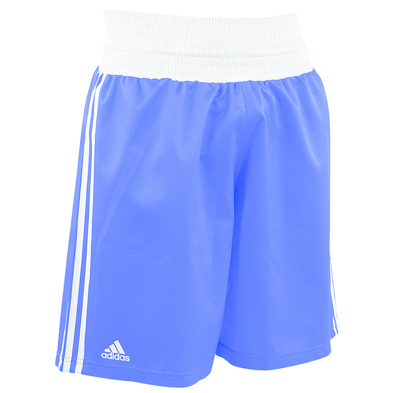 Adidas adidas Amateur Boxing Short Lightweight Blauw/Wit Adidas adidas Amateur Boxing Short Lightweight Blauw/Wit