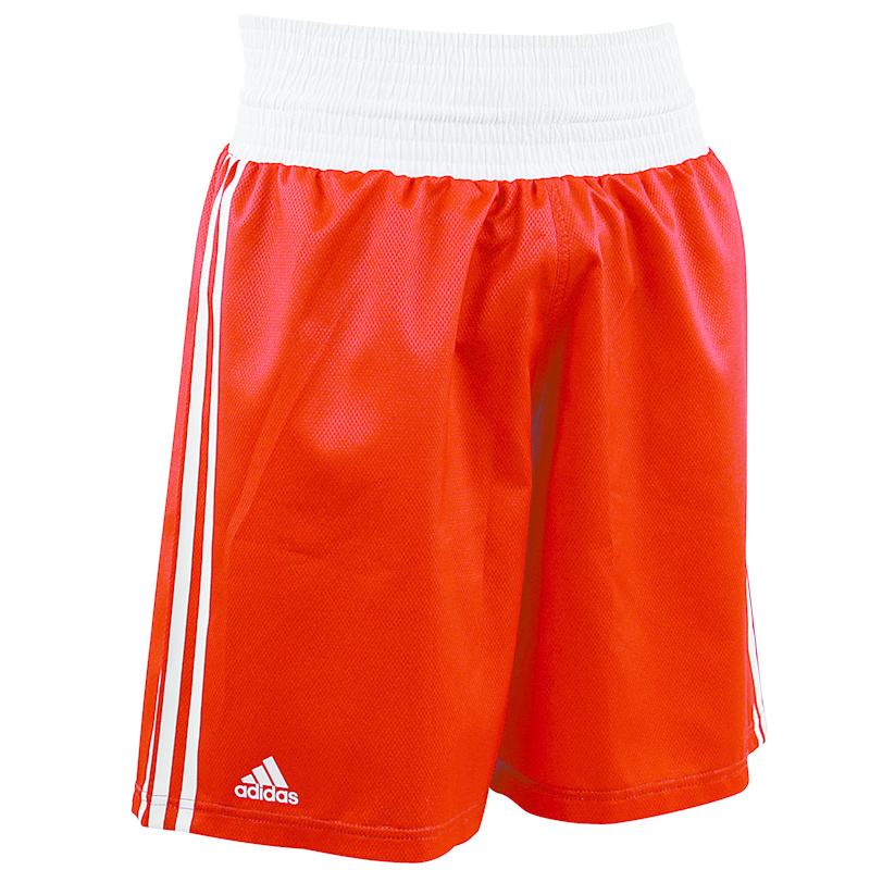 Adidas adidas Amateur Boxing Short Lightweight Rood/Wit Adidas adidas Amateur Boxing Short Lightweight Rood/Wit