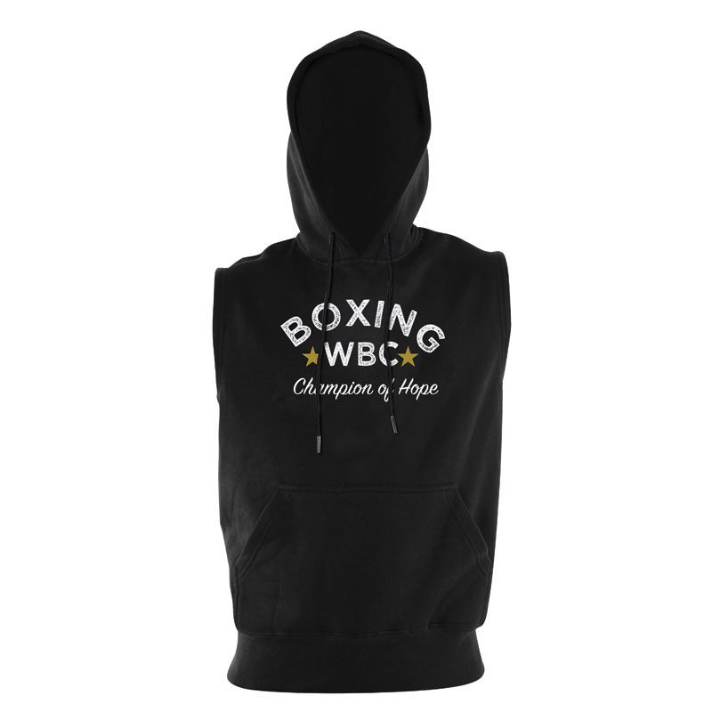 Adidas adidas Sleeveless Hoodie WBC Zwart Adidas adidas Sleeveless Hoodie WBC Zwart