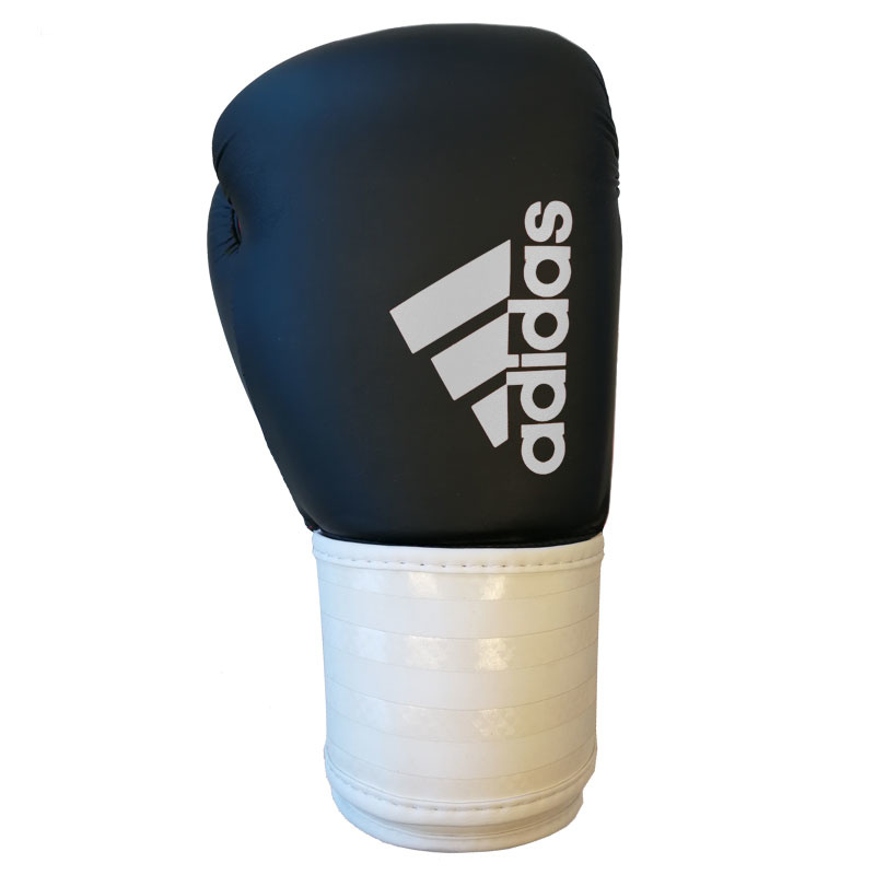 Adidas adidas Hybrid 50 (Kick)Bokshandschoenen Zwart/Wit Adidas adidas Hybrid 50 (Kick)Bokshandschoenen Zwart/Wit