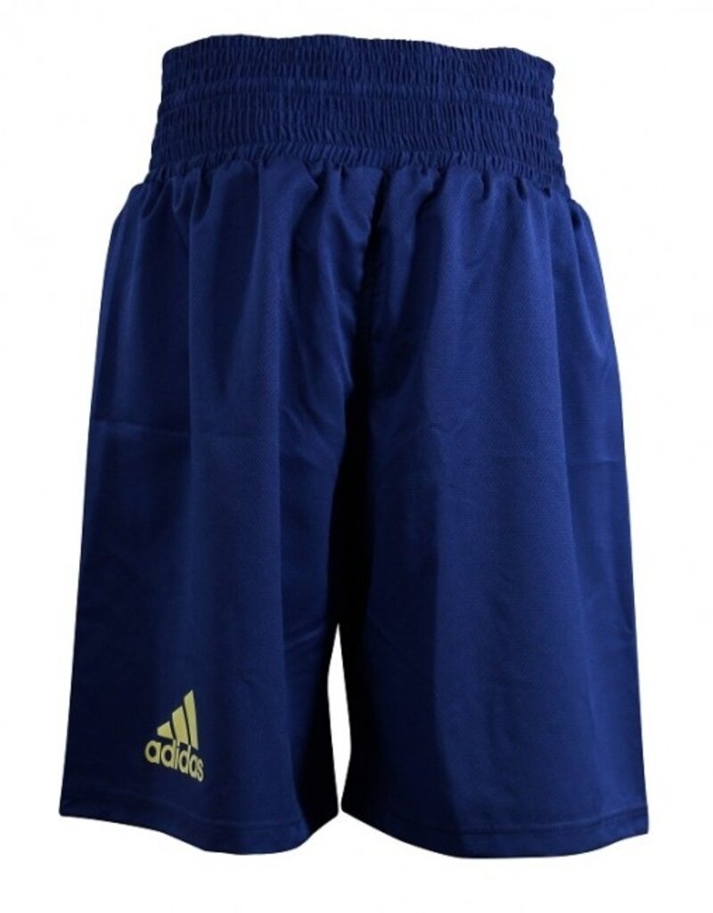 Adidas adidas Multi Boxing Short Micro Diamond Blauw/Geel