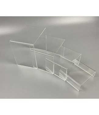 SMC Clear Acrylic Risers / Set Of 4