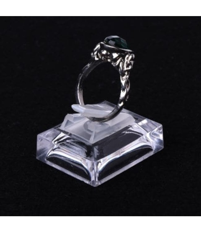 Transparante Ring Houder / Rechthoek