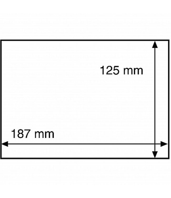 Beschermhoezen / Verschillende Afmetingen / Per 50 stuks