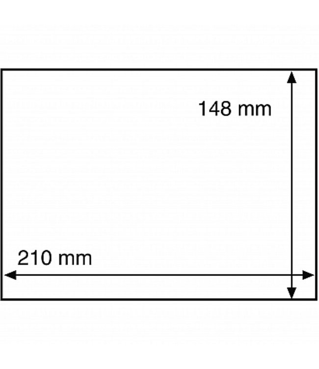 Beschermhoezen / Verschillende Afmetingen / Per 50 stuks