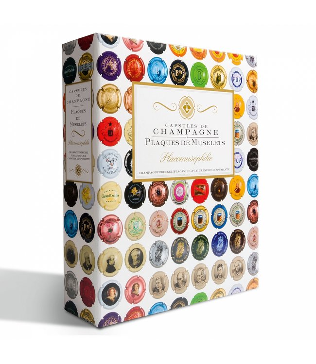 Champagne Caps Album Grande / Incl. 5 Compart Bladen