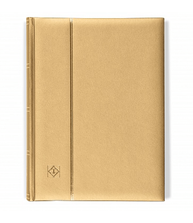Stockbook Comfort / 64 Black Pages / Metallic Edition