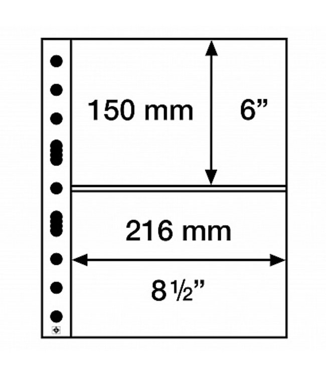 Sheets A4 / 2 pockets / 50 Pieces