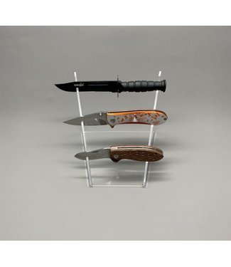 SMC Display for 3 Knives / Stepwise / Acrylic