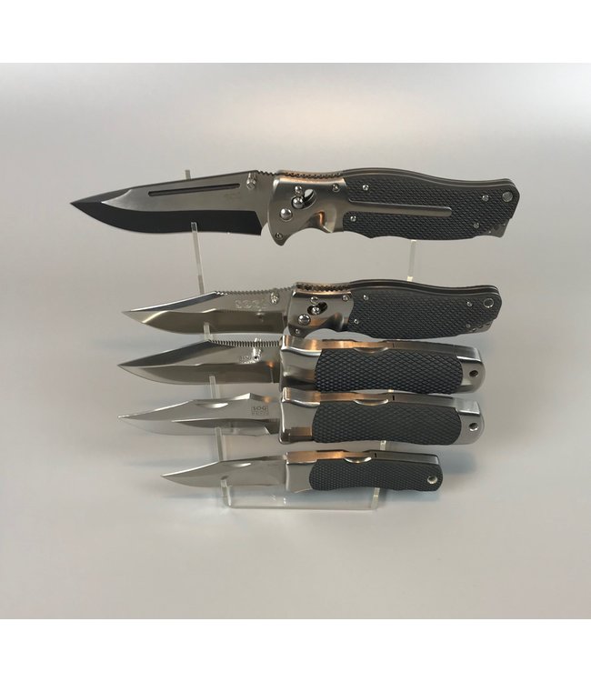 Display for 6 Knives / Stepwise / Acrylic