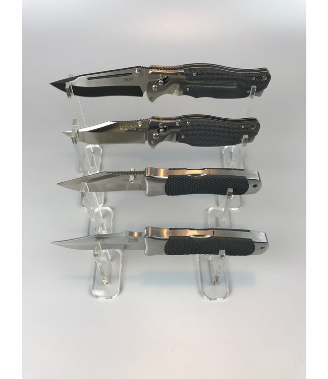 Paar Ausstellungsständer Für (Taschen)Messer / Dolche