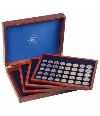 Leuchtturm (Lighthouse) Presentation Case Volterra For 24 Euro Coin  Sets In Capsules