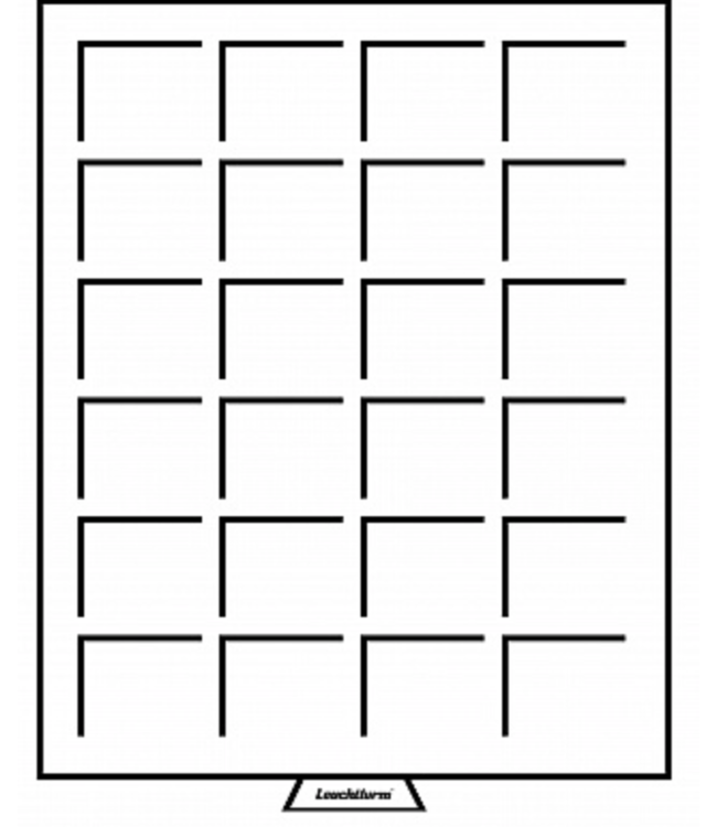 Münzboxen Mit Eckigen Einteilungen