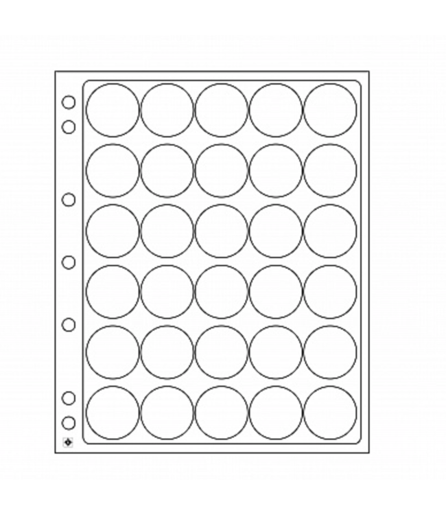 Encap Sheets For Coin Capsules