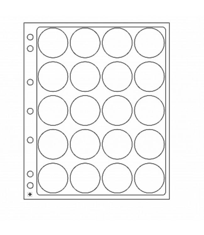 Encap Sheets For Coin Capsules