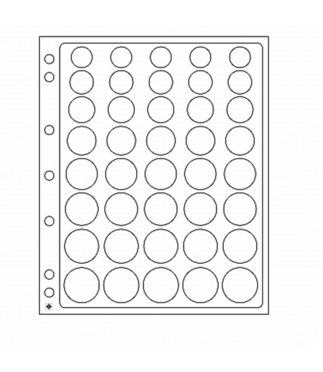 Encap Sheets For Coin Capsules