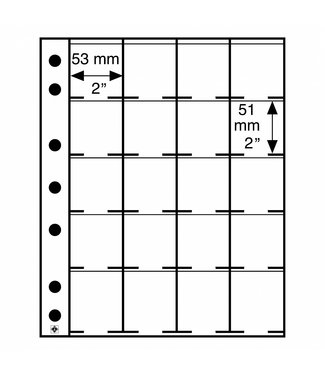 Leuchtturm (Lighthouse) Grande Sheets / For Coinholders