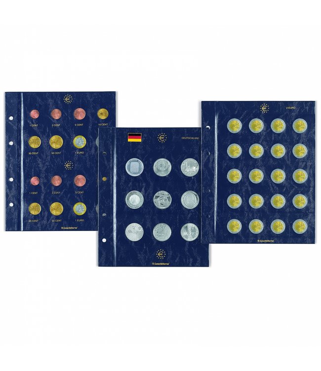 Bladen Vista Voor 2 Euro Munten