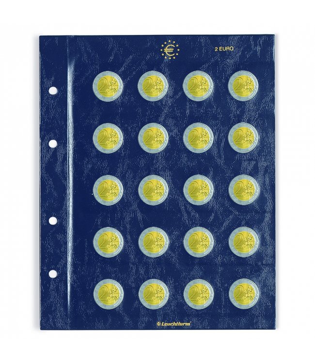 Leuchtturm (Lighthouse) Coin Sheets Vista For 2 Euro Coins