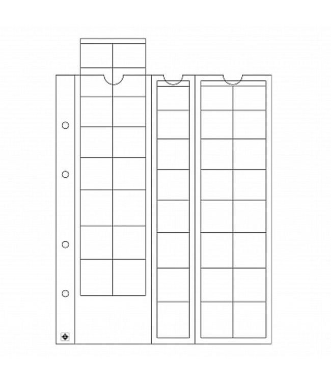 Optima Coin Sheets / Euro Coin Sets