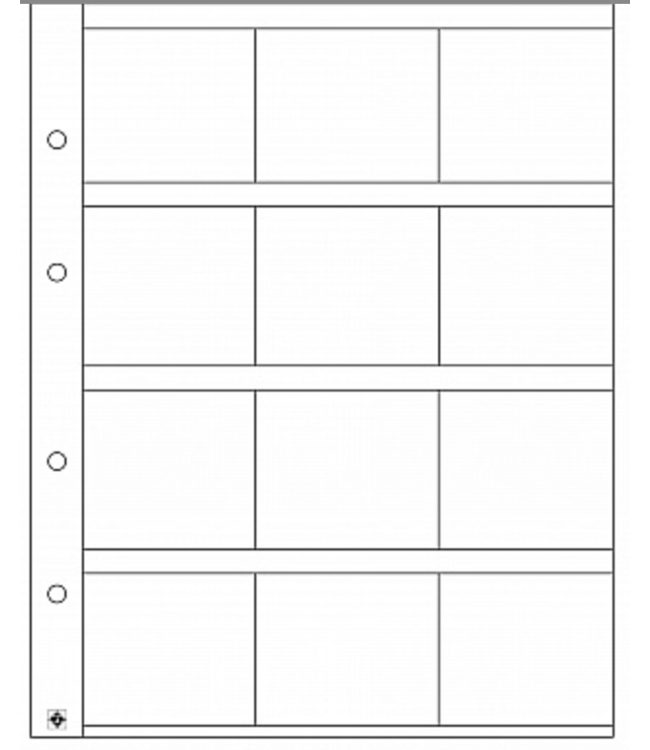 Optima Coin Sheets / For Coinholders