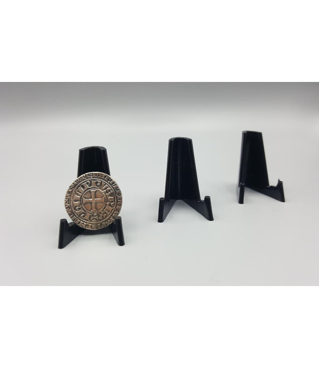 Coin Display Stands 15-40 mm / Black