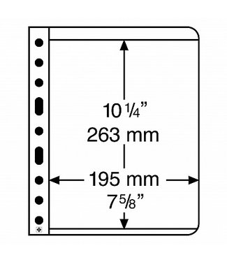 Leuchtturm (Lighthouse) Plastic Pockets Vario / 1-Way Division