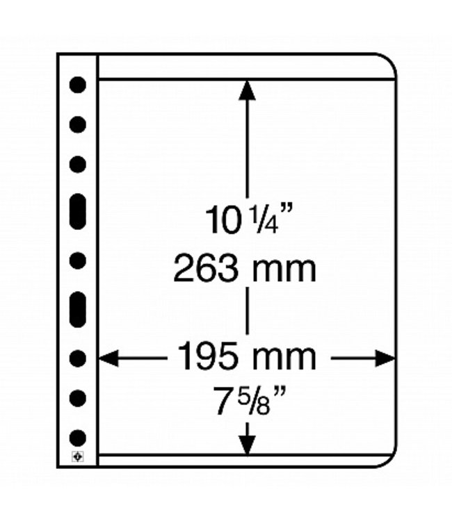 Kunstoffhüllen  Vario / 1er-Einteilung